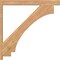 Ekena Millwork Imperial Block Smooth Outlooker, Western Red Cedar, 5 1/2"W x 44"D x 44"H OUT06X44X44IMP05SWR - alternate 2